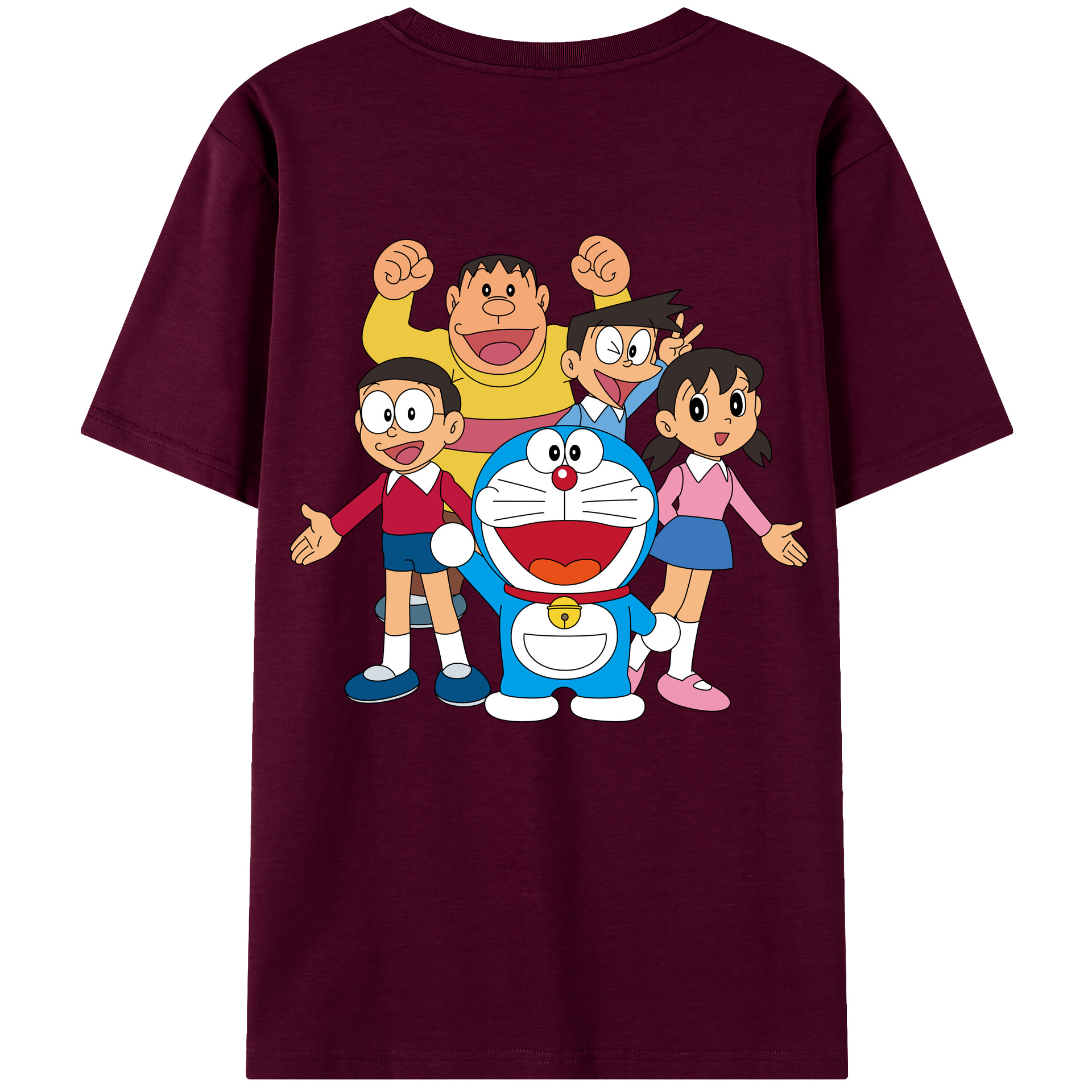 （画像用） ドラえもん 骨川 スネ夫 Doraemon Honekawa Suneo レディース半袖Tシャツ(バックプリント)